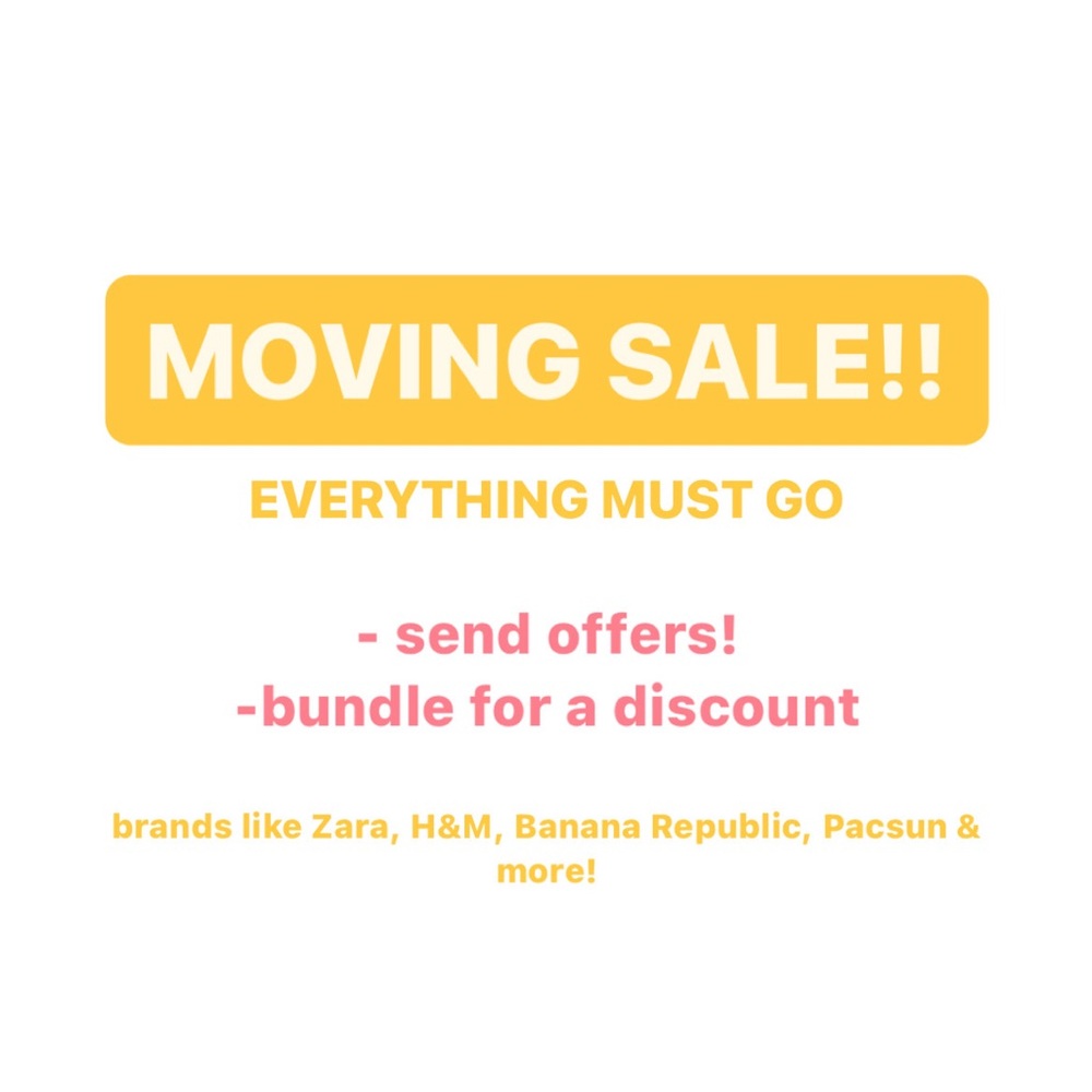 MOVING SALE princess polly Zara H&M etc.